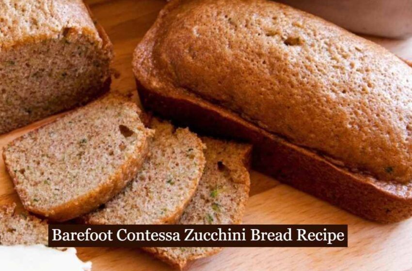 Barefoot Contessa Zucchini Bread Recipe