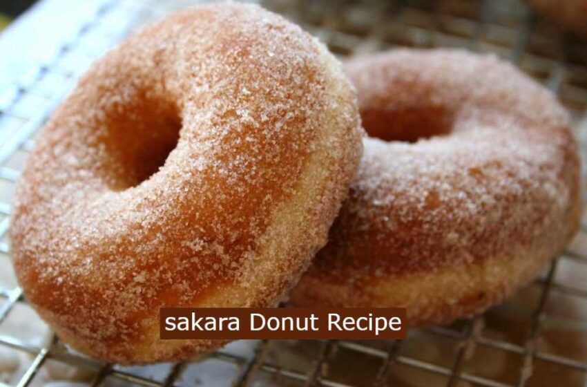sakara donut recipe